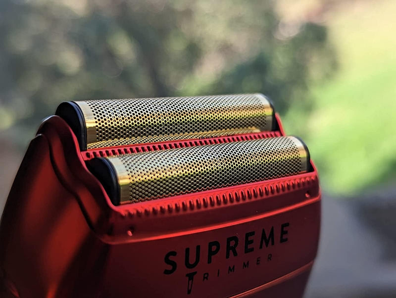 [Australia] - Supreme Trimmer Replacement Foil & Cutter SB63 | Hypoallergenic Foil for Crunch STF602 | Red Red Foil & Cutters 