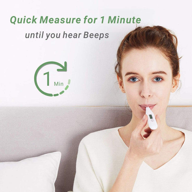 [Australia] - Daffodil HPC300 - Digital body thermometer, armpit thermometer - temperature measuring device with LCD for oral and rectal measurements - easy-to-read display and free of mercury - CE certified 