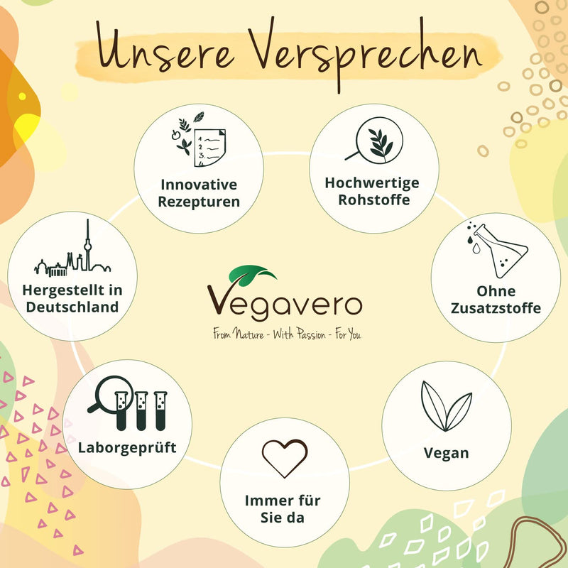 [Australia] - Bergamot capsules | 1250 mg extract (15:1) per daily dose | 40% bioflavonoids | Citrus Bergamot | Laboratory tested | Vegan - without additives | 120 pieces | German production of Vegavero® 
