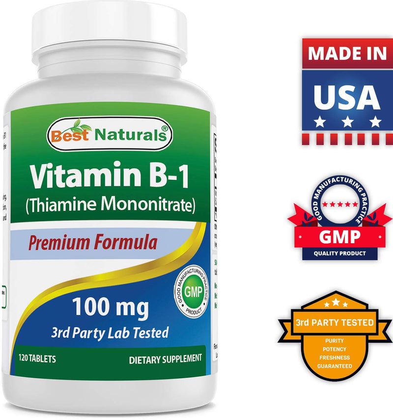 [Australia] - Best Naturals DMAE Supplement 250 mg & Vitamin B1 as Thiamine Mononitrate 100 mg 