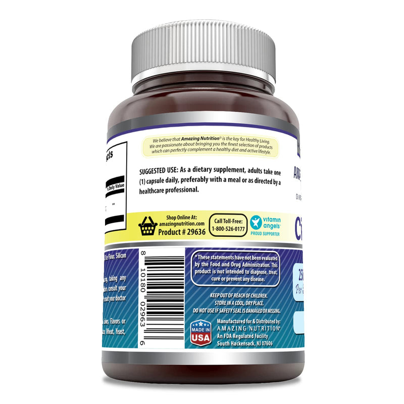 [Australia] - Amazing Formulas Citicoline 250 mg | Capsules Supplement | Non-GMO | Gluten Free | Made in USA (120 Count) 120 Count 
