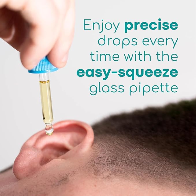 [Australia] - Medi Grade Olive Oil Ear Wax Drops, 10ml - 100% Natural Ear Wax Remover Drops, Softens & Removes Waxy Buildup in The Ear. Advanced Ear Cleaner Olive Oil Ear Drops, can be Used Alongside Ear Syringes 