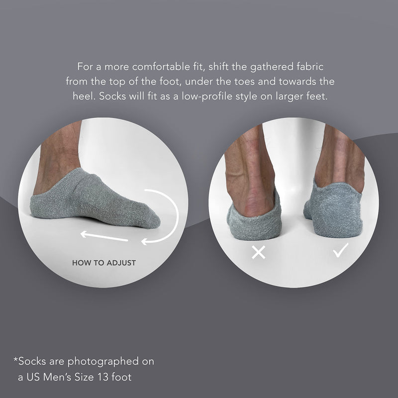 [Australia] - Barefoot Scientist Sleep On It Overnight Moisturizing Gel Socks, Nourish Your Feet (Teal) Teal - 1 Pack 