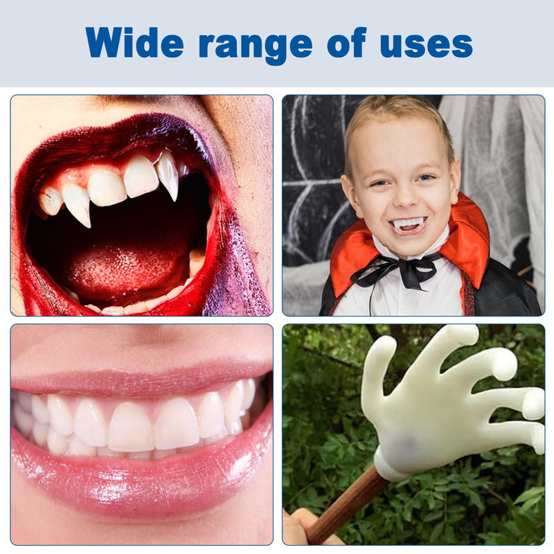 [Australia] - Tooth repair set, make your own dentures, tooth repair set, polymorphic teeth, dentures, temporary teeth, dentures for clipping on, artificial teeth, fake teeth, dental filling 