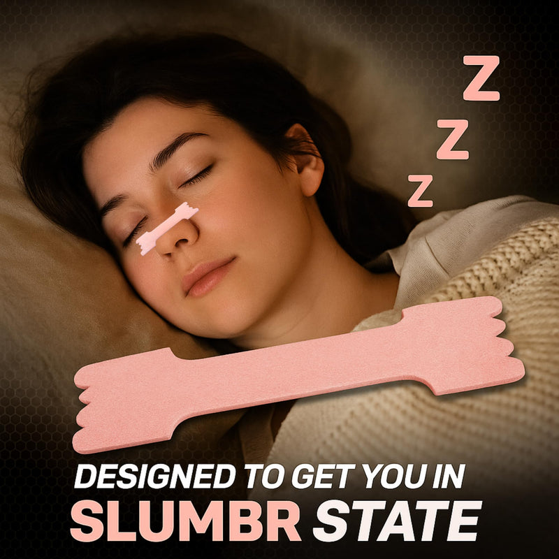 [Australia] - Slumbr Nasal Strips (60 Count) ‚Äì Extra-Strength Grid Adhesive ‚Äì Built for Nighttime Comfort, Clear Breathing & Consistent Sleep Routines (for Her - Pink) For Her (Pink) 