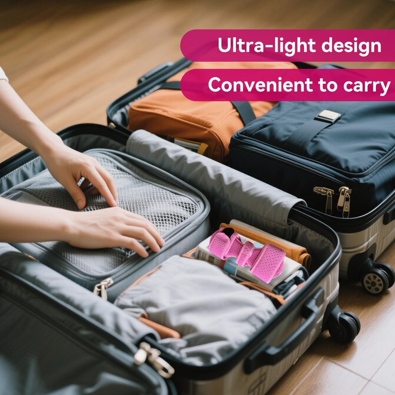 Plantar Fasciitis Night Splint, 3-Adjustable Relief with Massage Balls & Arch Support, For Men & Women(Pink) Pink