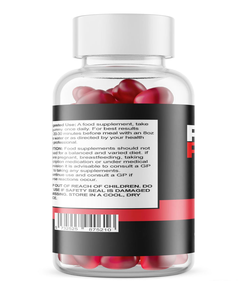 Prolong Power Gummies for Men, Max Strength Male Performance Formula - Powerful Natural Ingredients - New & Sealed - 60 Gummies/Slim Warriors