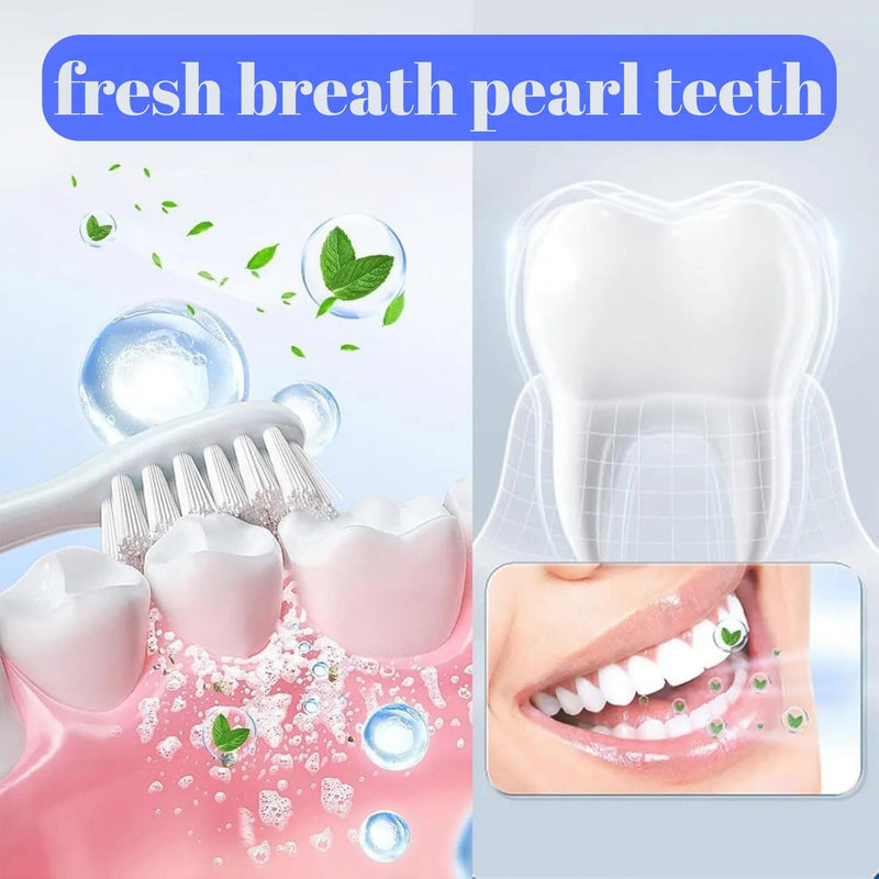 7.5% Nano Hydroxyapatite Toothpaste,Fluoride-Free Hydroxyapatite Toothpaste for Enamel Protection Tooth Strengthening Appropriate for Sensitive Teeth, Fresh Mint Flavor,for Oral Care (2 pcs) 2.12 Ounce (Pack of 2)