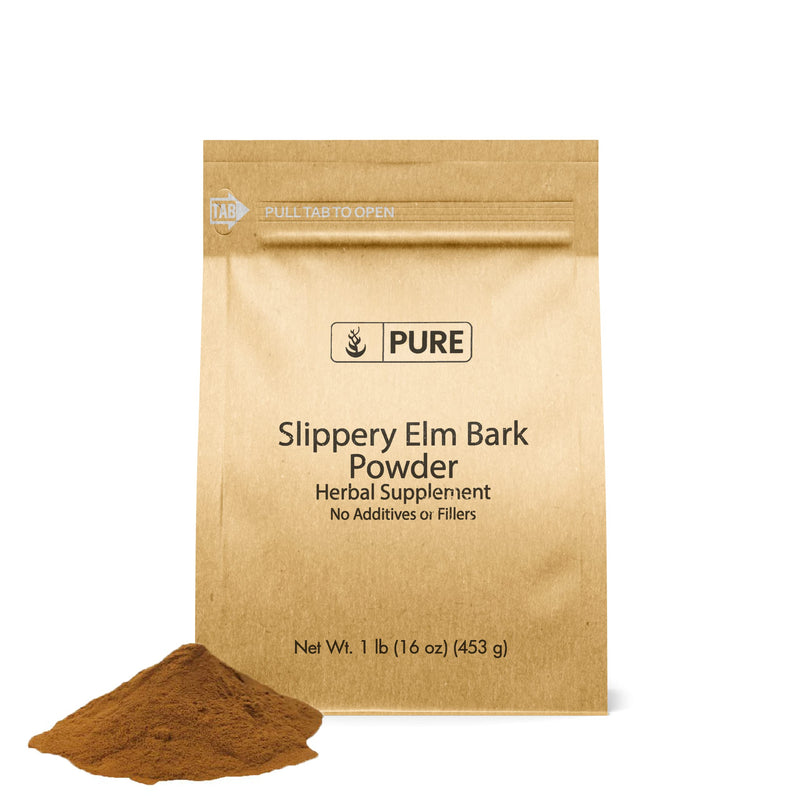[Australia] - PURE ORIGINAL INGREDIENTS Slippery Elm Bark & Marshmallow Root Bundle, 1 lb Each, Fine Powders, Herbal Supplements 