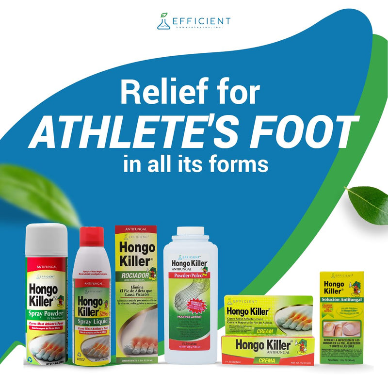 Hongo Killer Antifungal Spray, Athlete's Foot Treatment, 1.50 Fl Oz | Bottle, Pack of 1 1.5 Fl Oz (Pack of 1)