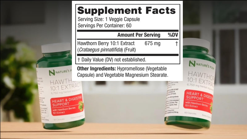 [Australia] - Super Potent Hawthorn Berry 10:1 Extract Capsules for Digestion Heart Health and Glycemic support - Extra Strength Hawthorn Berry Capsules - Non-GMO Gluten Free Vegan GMP USA 2 month supply 