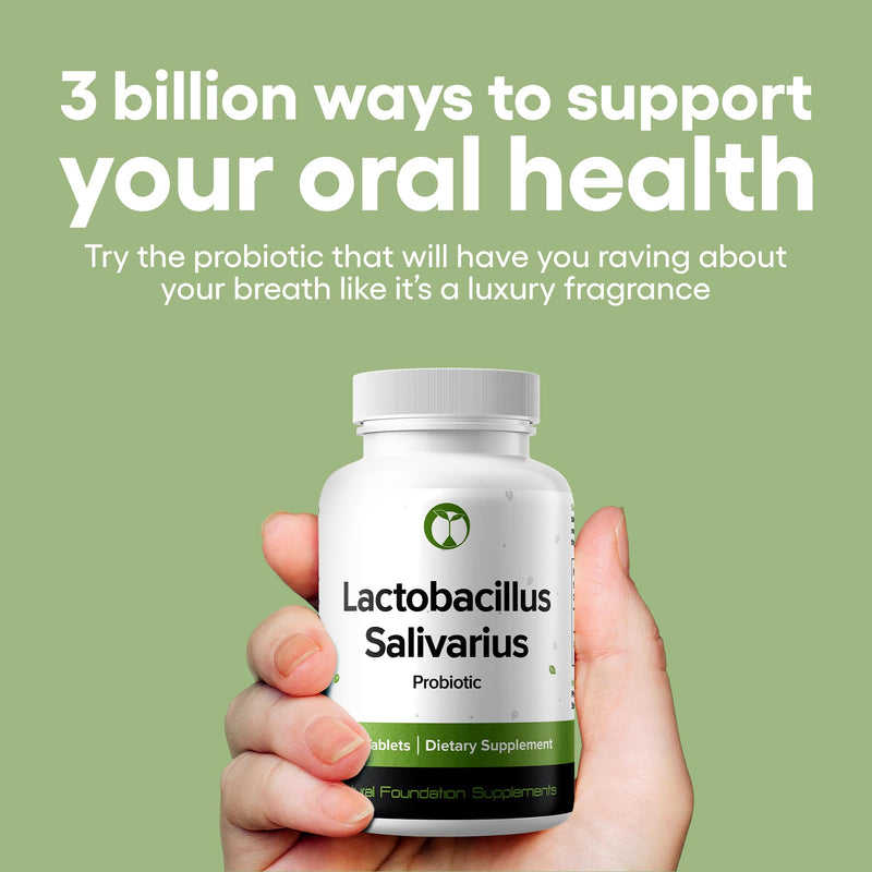 [Australia] - Lactobacillus Salivarius Probiotic Supplement 240 Tablets 3 Billion CFU Probiotics for Men & Women Supports Dental, Digestive & Gut Health (240, Lactobacillus Salivarius) 1 Count (Pack of 240) 