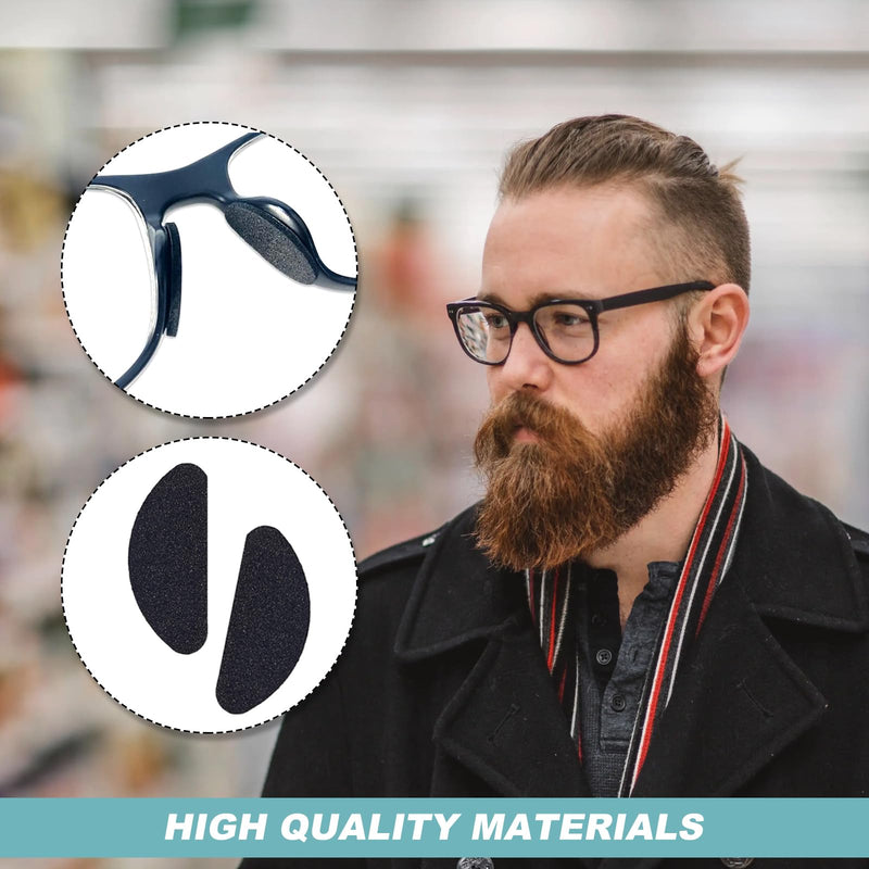 [Australia] - Nose pads glasses self-adhesive 24 pairs of non-slip pads glasses nose pads soft glasses pads nose protection for glasses sunglasses 