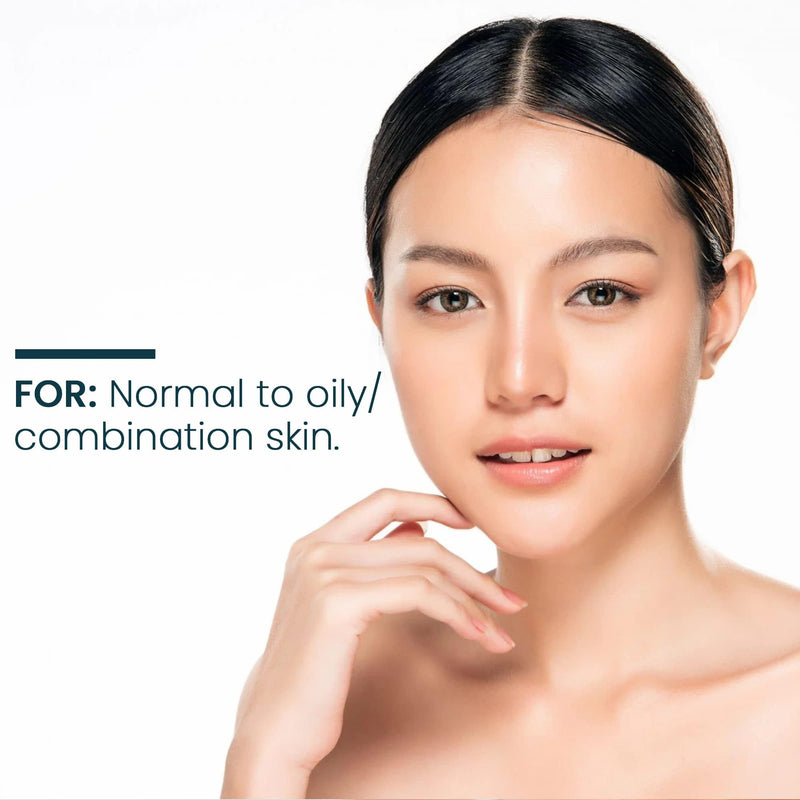 Vitamin C Face Moisturizer Gel - Oil-Free Gel for Skin Hydrate, Dark Spot Corrector, Pore Minimizer, Wrinkle Care, Rosacea Treatment for Face With Pure Hyaluronic Acid & Marine Collagen | 4 oz / 118ml
