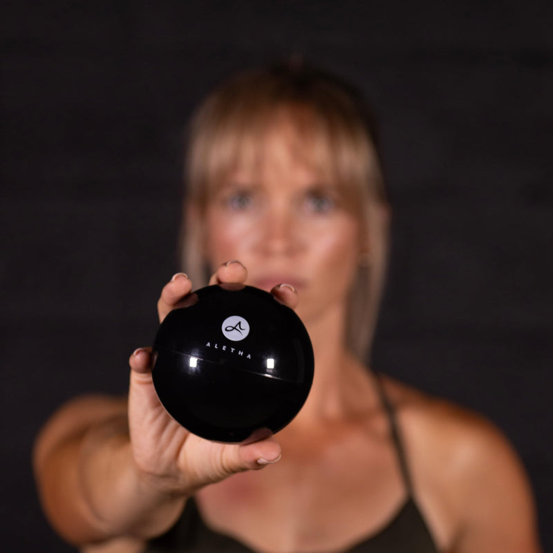 Aletha - Hip Flexor Release Ball By The Original Inventor of The Hip Hook™ | Psoas Massage Ball for Pain Relief & Trigger Point Muscle Therapy 1 Count (Pack of 1)