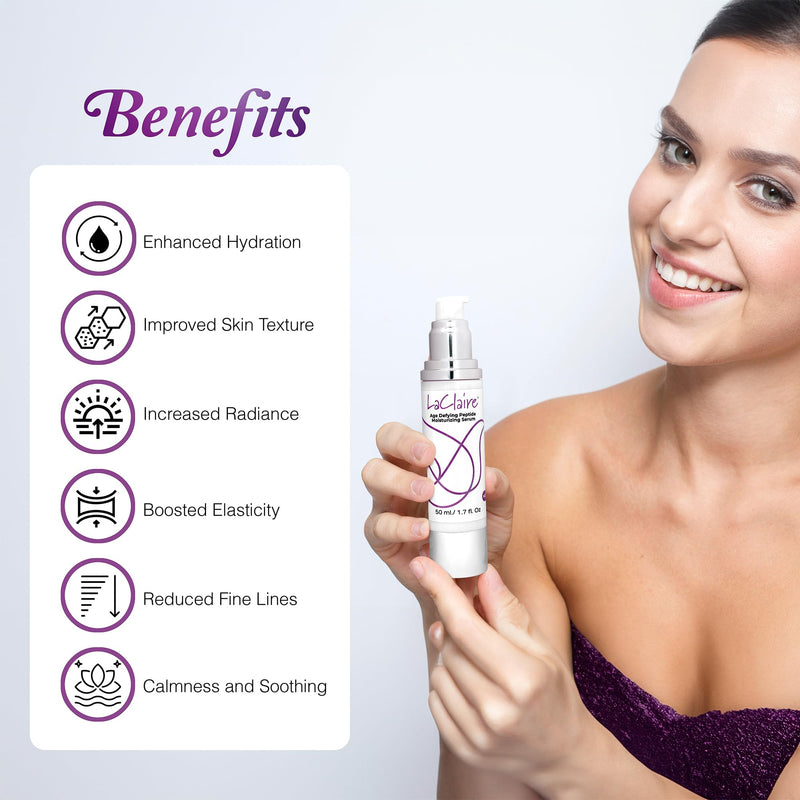 Vitamin C & Hyaluronic Acid Face Serum Set – Anti Aging 2-Step Day/Night System for Wrinkles, Fine Lines & Dry Skin – Hydrating & Repair Facial Serum for Glowing Skin (2 Pack)