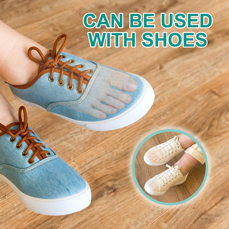 [Australia] - 22 pieces toe separator sets, gel toe stretchers and self-adhesive toe bandages for hallux valgus correction, toe separators for hammer toe correction, overlapping toes, toe spacers and stretchers 