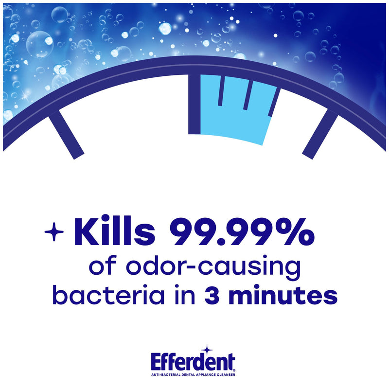 [Australia] - Efferdent Retainer Clean & Bright ‚Äì Retainer Cleaner Tablets, 120 Count ‚Äì for Retainers, Mouth Guard, Night Guard, Dentures 