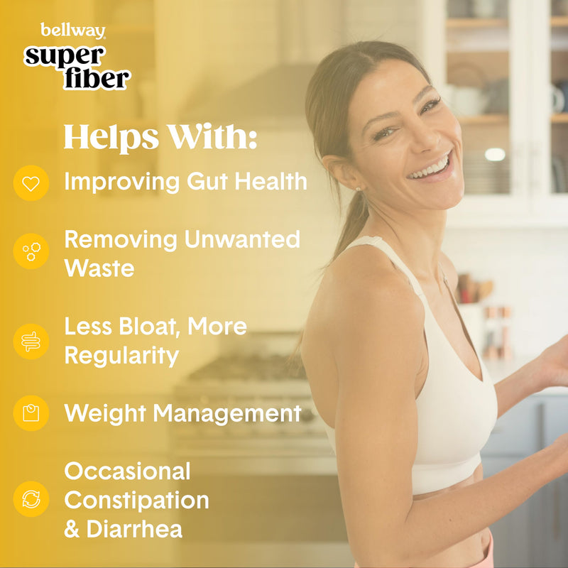 [Australia] - Bellway Super Fiber Powder + Fruit, Sugar Free Organic Psyllium Husk Powder Fiber Supplement for Regularity, Bloating Relief & Gut Health, Non-GMO, Plant-Based, Pineapple Passion Fruit (50 Servings) 50 Servings (Pack of 1) 
