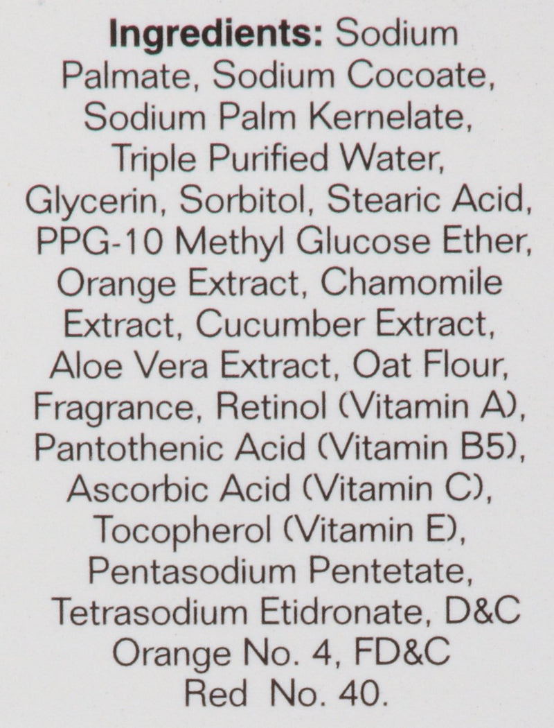 Basis Vitamin Bar Soap - Body Wash Bar Cleans and Softens with Vitamin C, E, and B5 - 4 oz. Bar natural plant 4 Ounce (Pack of 1)