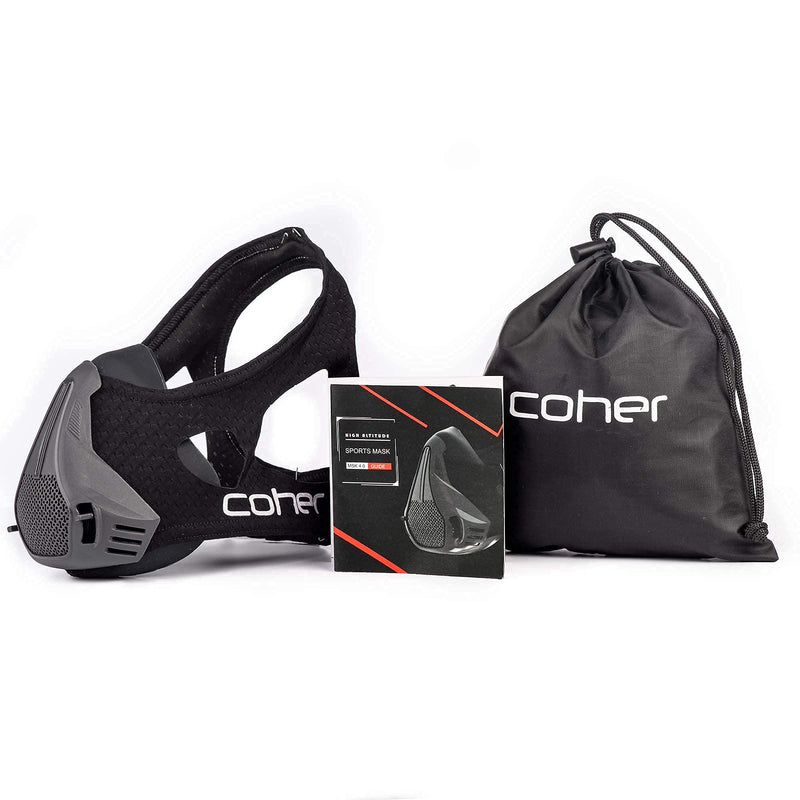 [Australia] - Workout Mask Breathing Mask for Men and Women - Adjustable Resistance Levels - Increase Lung Capacity and Endurance - Ideal for Jogging, Sports, Cycling, Fitness 