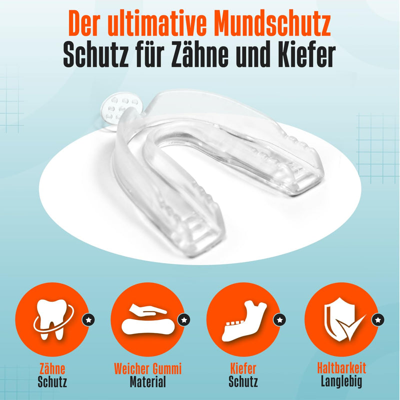 [Australia] - Snoring splint against bruxism Bruxistop - malleable and comfortable dental splint - grinding splint for the night to relieve teeth grinding and jaw pain 