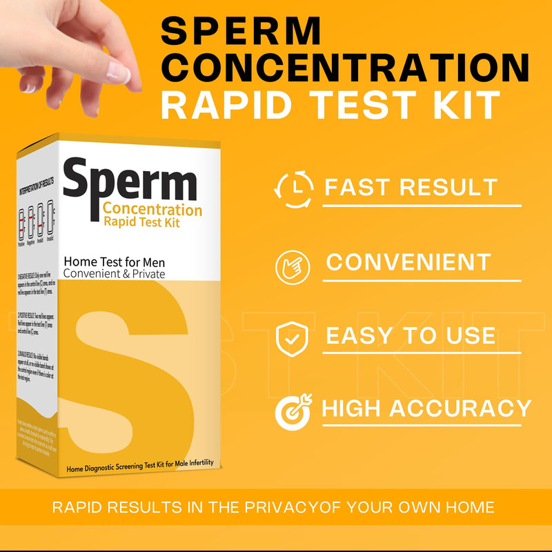 [Australia] - Male Fertility Home Test Kit for Men-Trak Plus Male Fertility Testing System- Easy to Read Results, Over 98% Accurate - Shows Normal or Low Sperm Count 