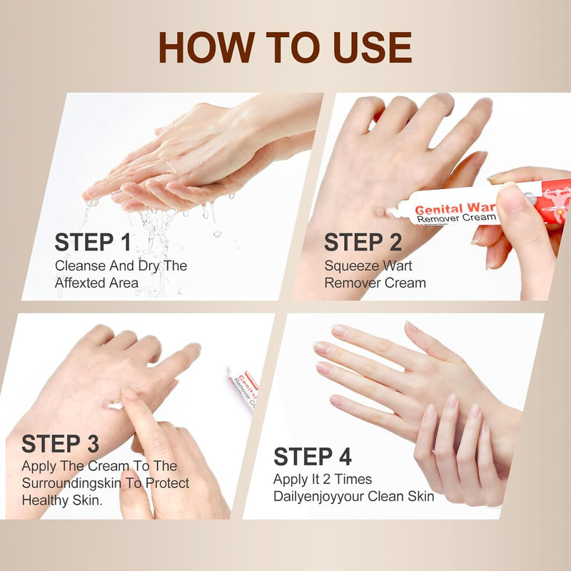 [Australia] - Wart RemoverÔºåFast Acting Gel Wart Remover Freeze Off - Fast-Acting Wart Ointment, Genital Wart Freeze Off,Easy to Carry(1Pack) 1pcs 
