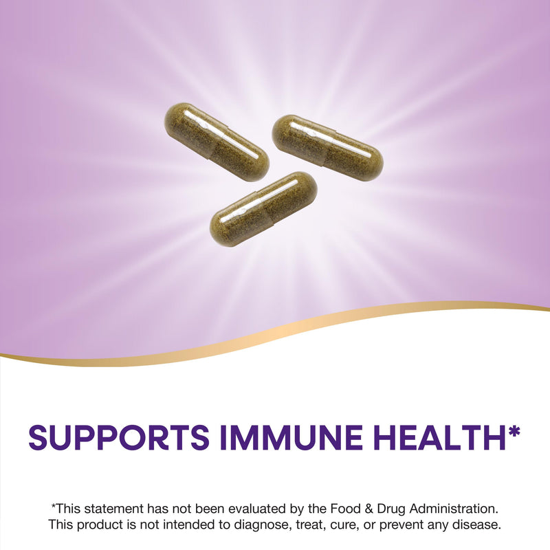 [Australia] - Nature's Way Echinacea Purpurea Herb, Immune Support*, 1,200 mg per 3- Capsule Serving, Non-GMO Project Verified, Vegan, 180 Capsules (Packaging May Vary) 180 Count (Pack of 1) 