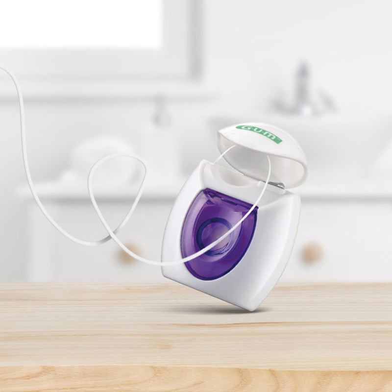 [Australia] - GUM EXPANDING FLOSS dental floss/Fluxes up during use/Also suitable for narrow gaps between teeth/Lightly waxed/Gentle on gums/4x30m (+1 free sample) 4x30m (+1 free sample) 