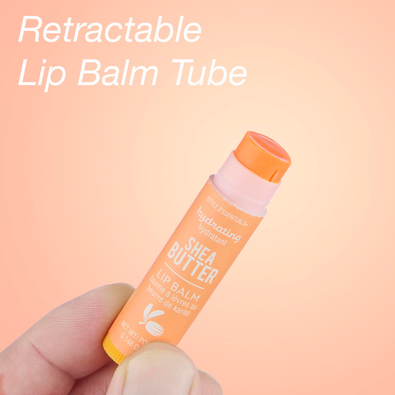 10pc Lip Balm Collection with Essential Oils - Hydrating Lip-Great Gift | Hydrating Lip Balms Infused w/Natural Healing Essential Oils - Vitamin Enriched Lip Balm Set