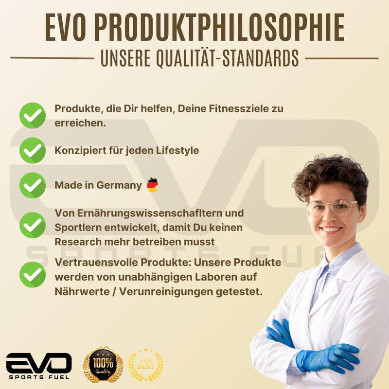 [Australia] - EVO SPORTS FUEL FlavUp Flavor powder | Vanilla Cream | 240g | Flavor powder for sweetening | without a lot of sugar and calories | tested quality | Made in Germany (pack of 1) 240 g (pack of 1) 