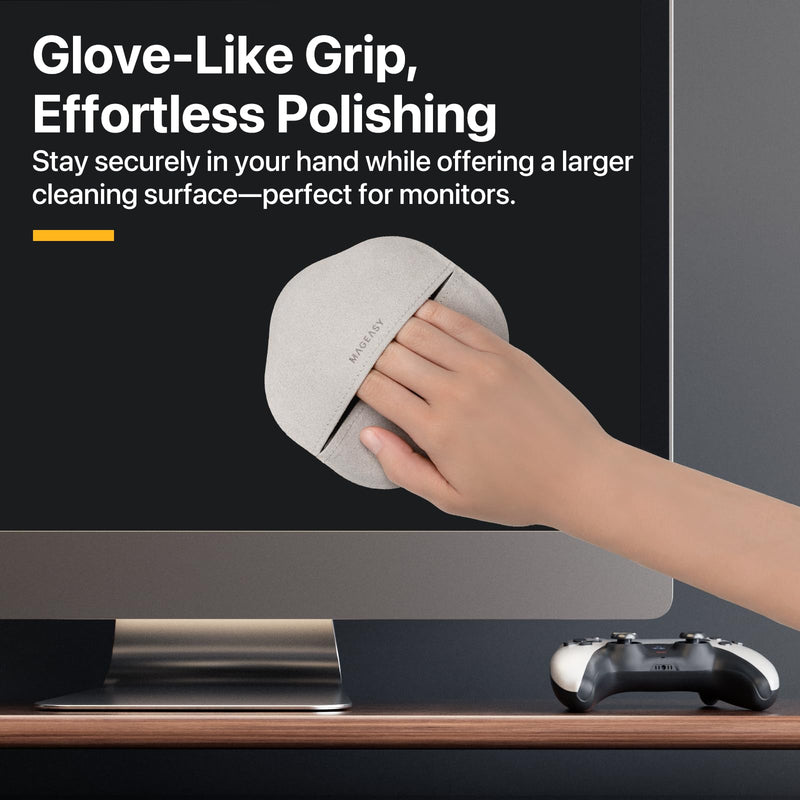 [Australia] - MAGEASY Microfiber Cleaning Cloth for Screens of Laptops, Notebooks, Tablets, TV, Monitors and Smartphones - Premium Polishing Cloth 