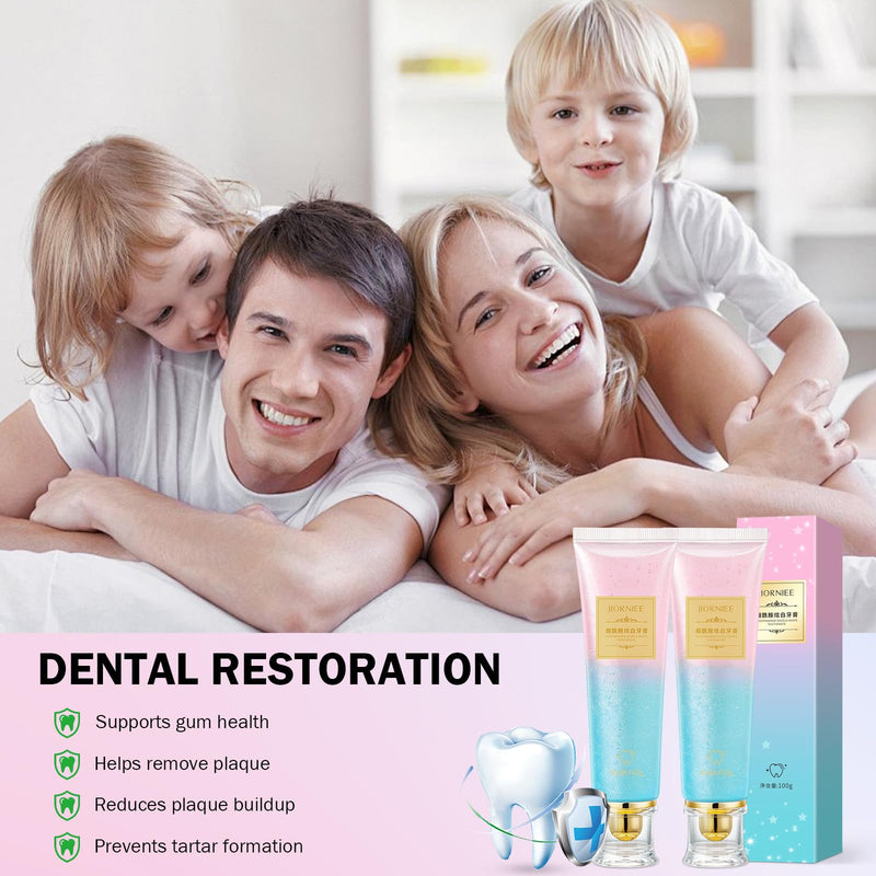 [Australia] - Niacinamide Whitening Toothpaste, Niacinamide Intensive Toothpaste, Dazzling Whitening Toothpastes, Fresh Breath, Remove Tooth Stains, Protects Enamel, Deep Gentle Cleaning(2PCS) 