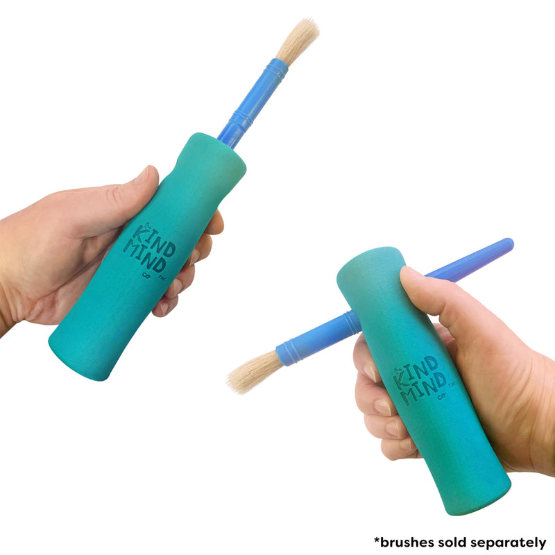 [Australia] - Adaptive Foam Grip Set - The Kind Mind Company‚Ñ¢. Adaptive Art Tools, Accessibility Aid for Kids & Adults, Mobility Aid for Painting, Drawing, Crafts - Assorted Sizes, 3-Pack 