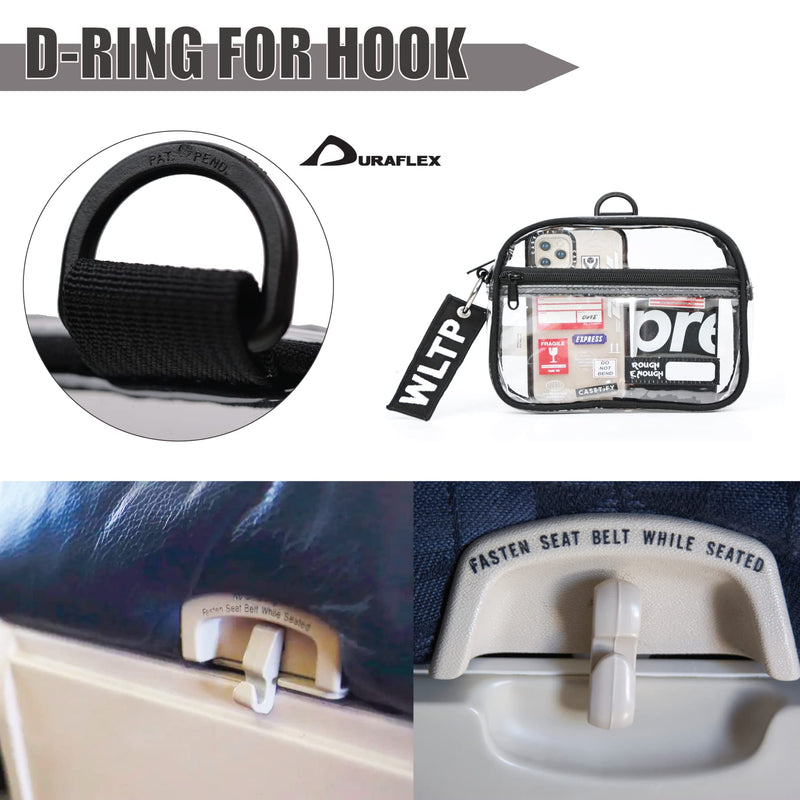 Rough Enough TSA Approved Toiletry Bag for Traveling Bundle Set