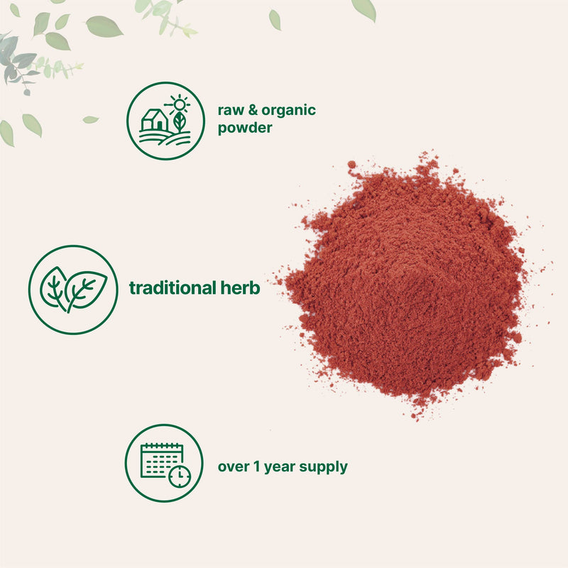 [Australia] - Micro Ingredients Organic Red Yeast Rice Powder, 8 Ounce (1 Year Supply), Non-GMO, Vegan Friendly 