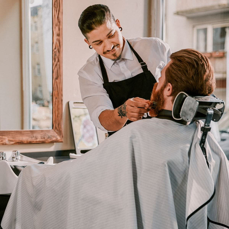 [Australia] - Beard brush · BROOKLYN SOAP COMPANY · Brush with vegan bristles - for daily beard care for a 3-day beard or full beard · Beard brush as a gift for men and for travel ✓ 