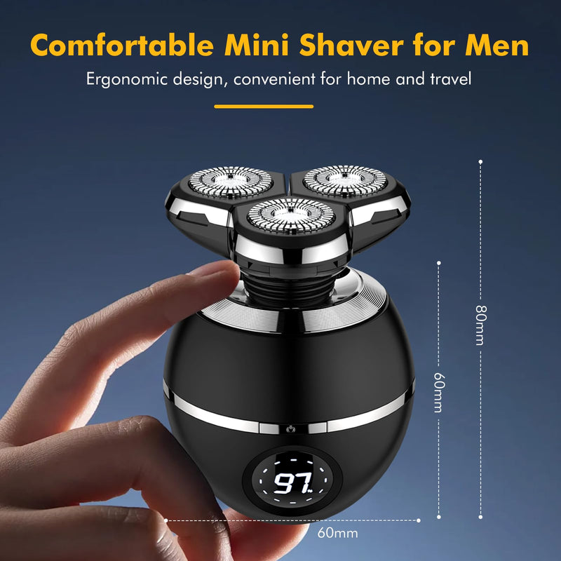 [Australia] - Electric Razor for Men, 2025 Upgrade Electric Shavers for Men, Cordless Rechargeable Shaver for Men, Wet/Dry Mens Shaver Face Shaver, Quick Electric Razor Grooming Kit 