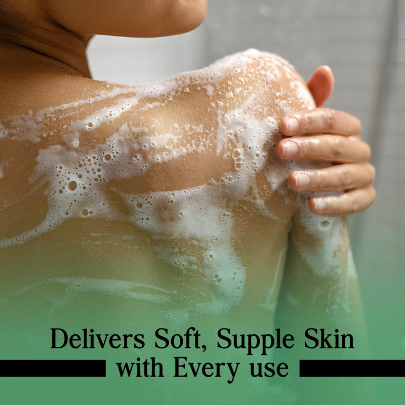 glow-rious Turmeric Body Wash with Vitamin E & B5 - Moisturizing Shower Gel for Smooth Skin - Daily Gentle Cleanser for Face, Hands & Body - 500ml