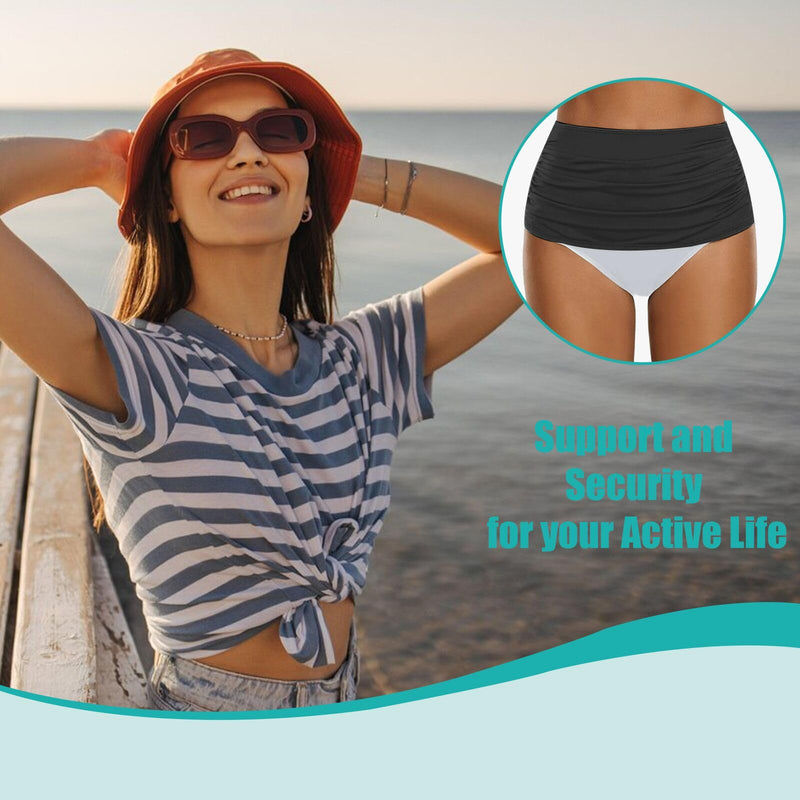 [Australia] - Ostomy Support Garment, Ostomy Belt, Ostomy Belt for Women Men, Ostomy Bag Covers, Stealth Ostomy Support Belt, 33.5" - 44" Hip Circumference (Small/Medium) Small/Medium 