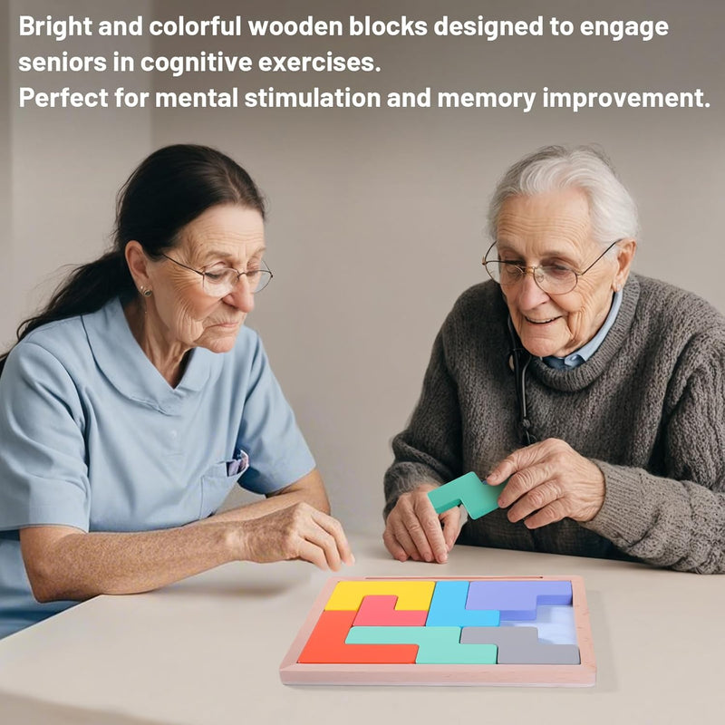 Dementia Employment, Games for Dementia Patients, Update Colour Memory Game for Seniors Made of Wood for Dementia Sufferers Seniors Employment Simple Wooden Alzheimer's Products
