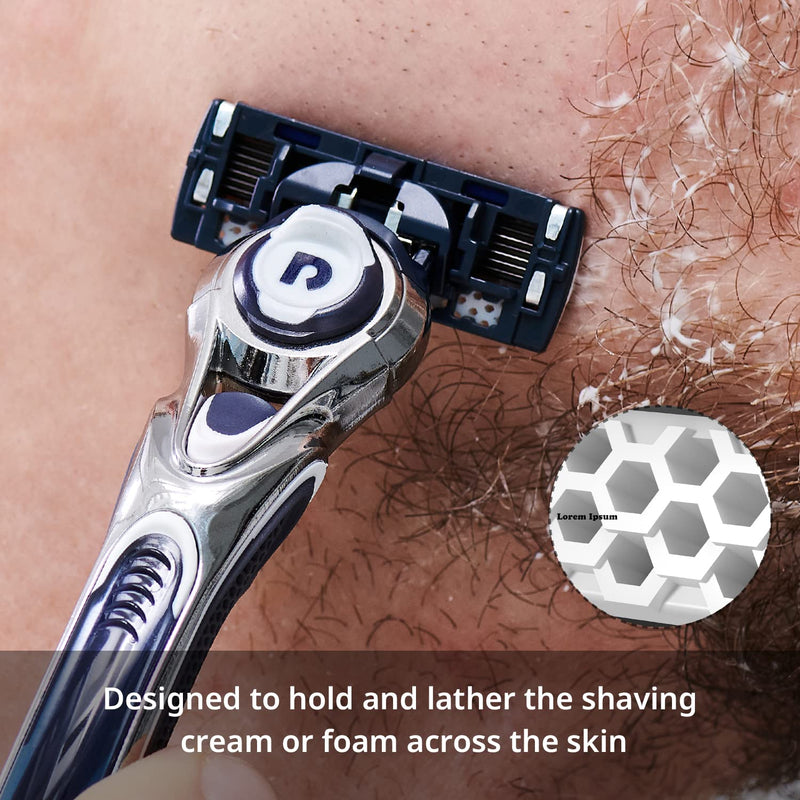 [Australia] - Dorco Pace 7 - World's First and Only Seven Blade Razor - 12 Cartridges (No Handle) 4 Count (Pack of 3) 