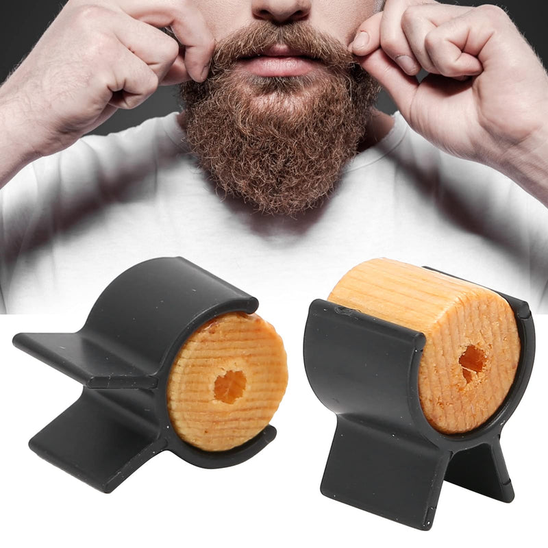 [Australia] - Mustache Curler, Mustache Styling Template, Handlebar, Mustache Training Wheels, Beard Shaping Tool for Men, Beard Roller 