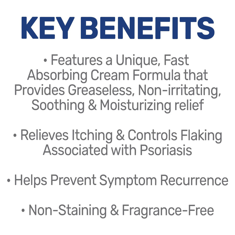 [Australia] - MG217 Medicated Moisturizing Psoriasis Cream with 3% Salicylic Acid, Multi-Symptom, Fragrance Free, 3.5 Fl Oz Pack of 1 