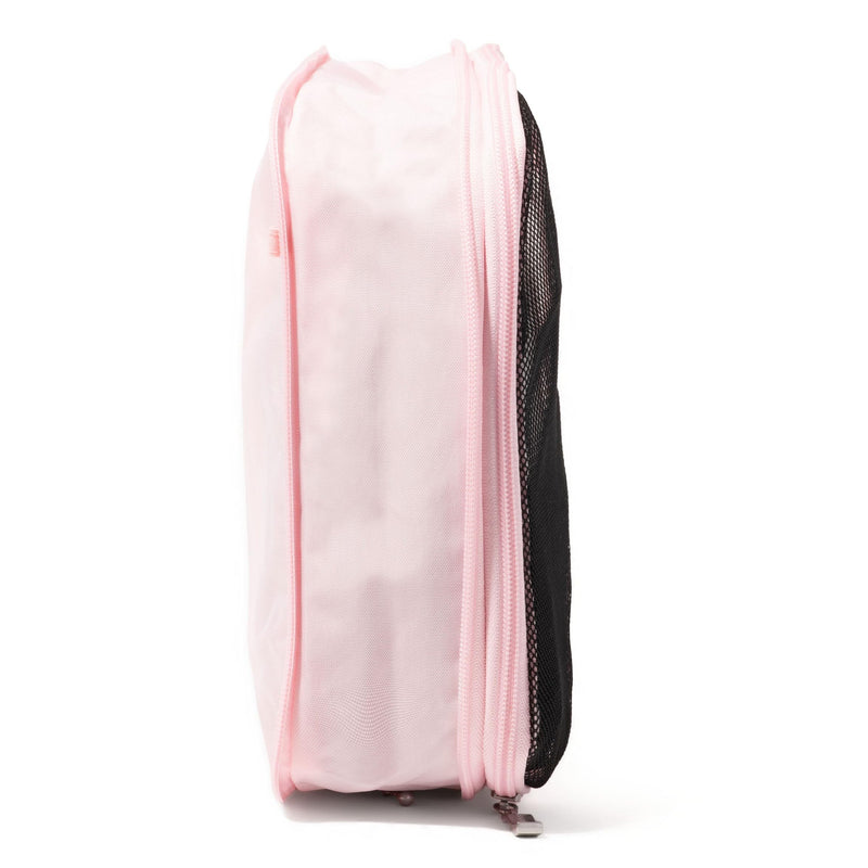 Baggallini Compression Cube 3-piece set - Lightweight Compression Packing Cubes for Travel One Size BAGG PINK