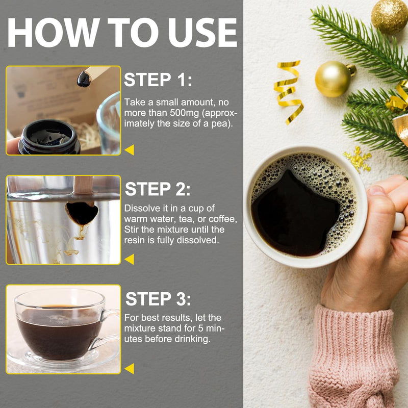 [Australia] - Shilajit Original Himalaya Organic, 60g Shilajit Resin Pure Himalayan Shilajit with fulvic acid and 85+ trace elements Energy & immune system strengths 800mg 