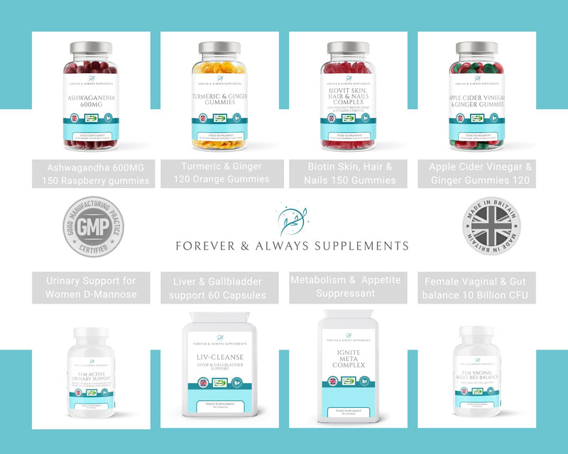 Ashwagandha High Strength Gummies (150) 1200mg per serv - Raspberry Flavoured Gummies for Adults - Sleep, Mind, Calm, Focus & Melatonin Support Supplements