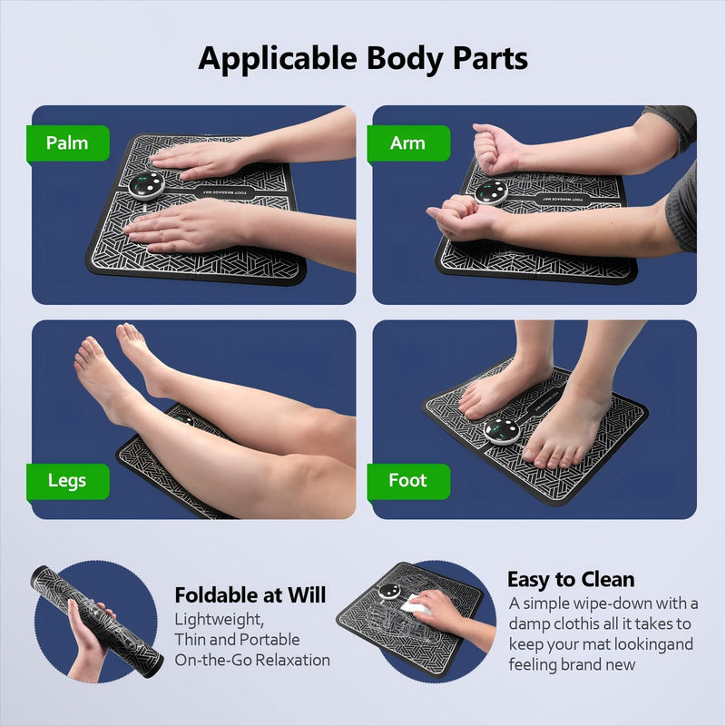 Phixnozar Foot Massager Mat-2X-Large 2X-Large