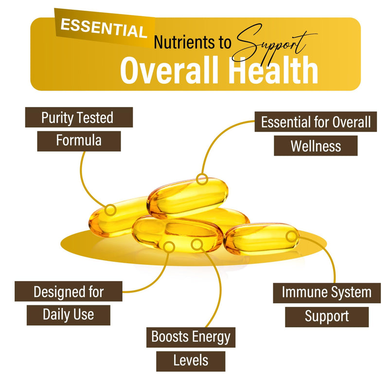 FreshLife Omega-3 Fish Oil – Ultra Pure Super Strength 2000mg – 120 Softgels –Powerful EPA 660mg & DHA 440mg – Everyday Heart, Brain & Vision Care – Premium Food Supplement in Elegant Glass Bottle